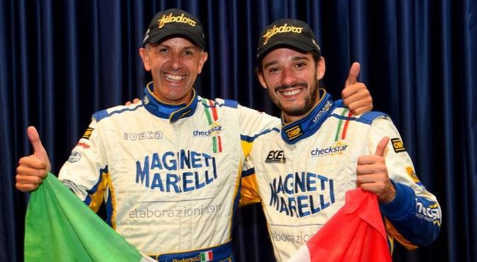 Luca Pedersoli, Matteo Romano (Citroen C4 WRC #1);
