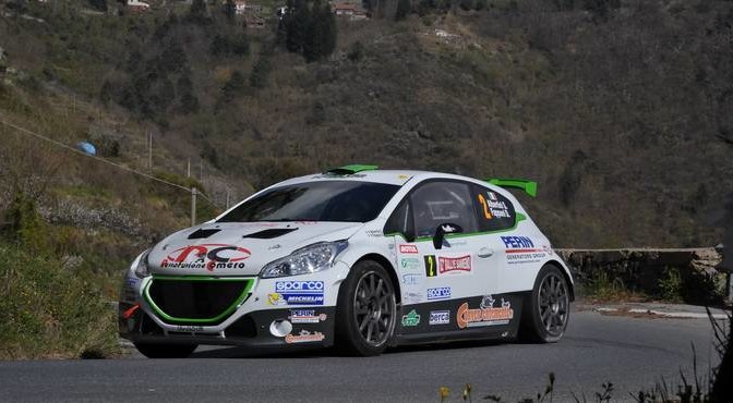Stefano Albertini, Danilo Fappani (Peugeot 208 R5 #2, Meteco Corse)