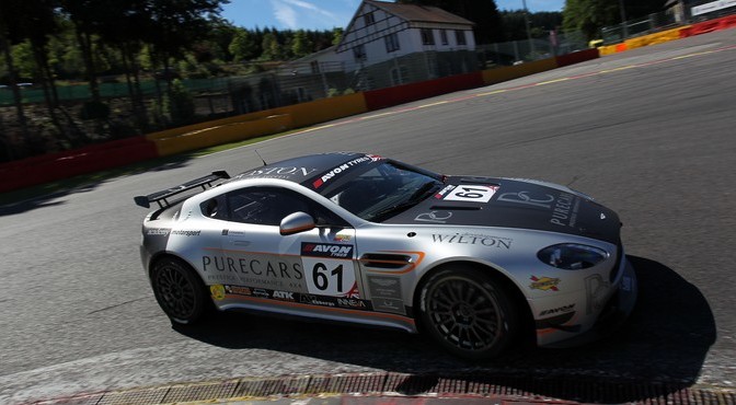 Will Moore / Dennis Strandberg Academy Motorsport Aston Martin GT4 Challenge