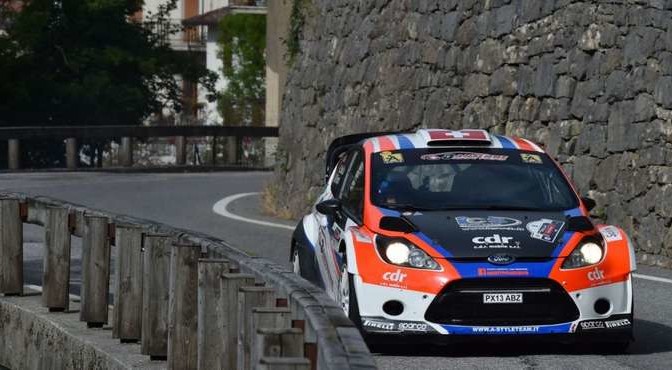 Lorenzo Della Casa, Michele Ferrara (Ford Fiesta WRC #8, New Turbomark Rally Team)