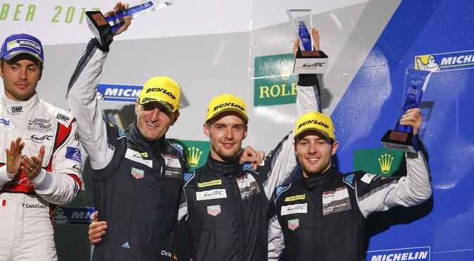 Dempsey Proton Racing : Christian Ried, Matteo Cairoli, Marvin Dienst, (l-r)