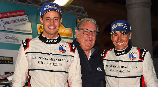 Stefano Albertini, Danilo Fappani (Ford Fiesta WRC #1, Mirabella Mille Miglia)