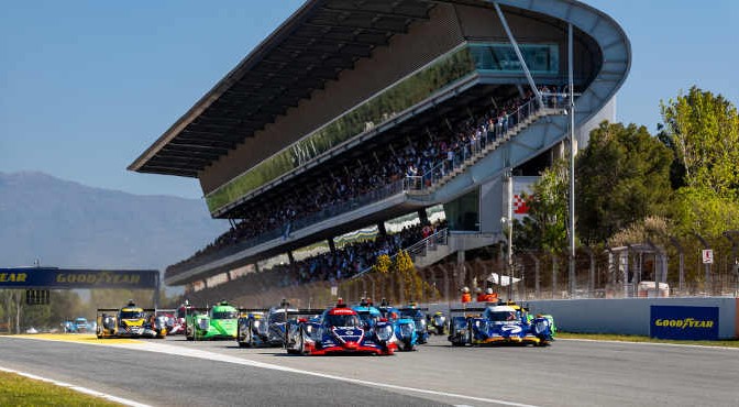 Start - European Le Mans Series - 4h of Barcelona - Circuit de Barcelona - Catalunya  - Spain -