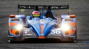 36 CHATIN Paul-Loup (FRA) - PANCIATICI Nelson (FRA) WEBB Oliver (GBR) / Alpine A450 Nissan Team Signatech Alpine, action during the 2014 ELMS European Le Mans Series, 4 Hours of Estoril from October 17th to 20th, 2014 at Estoril circuit, Portugal. Photo Florent Gooden / DPPI