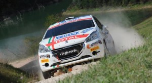 Giacomo Scattolon, Fabio Grimaldi (Peugeot 208 R2, #36 Road Runner Team);
