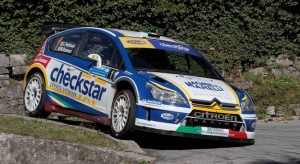 Luca Pedersoli, Matteo Romano (Citroen C4 WRC #1);