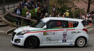 Gianluca Saresera, Andrea Tumaini (Suzuki Swift R R1B #103)