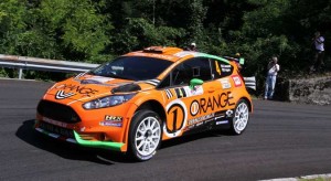 Simone Campedelli, Danilo Fappani (Ford Fiesta GPL R5 #4, Orange1 Racing)