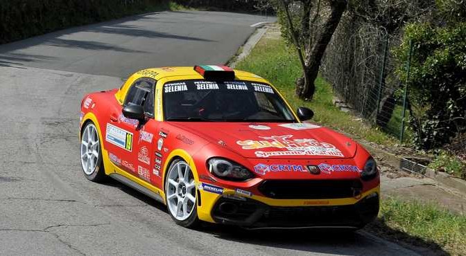Salvatore Riolo, GianFrancesco Rappa (Abarth 124 Rally #19, CST Sport);