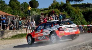 Rudy Michelini, Michele Perna (Skoda Fabia R5 #5, Movisport)