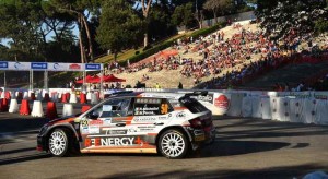 Rudy Michelini, Michele Perna (Skoda Fabia R5 #50, Movisport)