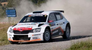 Luca Panzani, Francesco Pinelli (Skoda Fabia R5 #6, ART Motorsport)