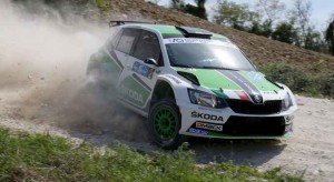 Umberto Scandola, Guido d Amore (Skoda Fabia R5 #2, Daytona Race)