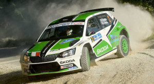 Umberto Scandola, Guido D Amore (Skoda Fabia R5 #2, Daytona Race)