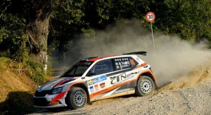 Mauro Trentin, Alice De Marco (Skoda Fabia R5 #15, Movisport)
