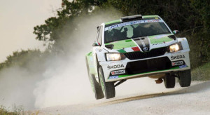 Umberto Scandola, Guido D Amore (Skoda Fabia R5 #2, Daytona Race)