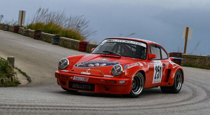 Giuliano Palmeri (Porsche 911 3.0 Rs, #251) 5^ Salita Monte Erice Storica