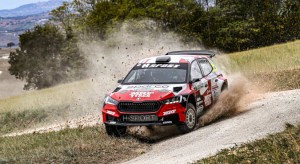 Andreucci Paolo-Briani Rudy, Skoda Fabia R5 Rally2 #1