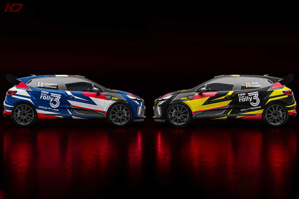 Two official Renault Clio Rally3s at the Rallye Monte-Carlo – www.speed ...